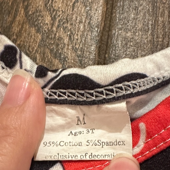 Girls Chick-fil-A Print Dress 3T | Cow Hearts Fast Food Theme Outfit - Picture 2 of 4